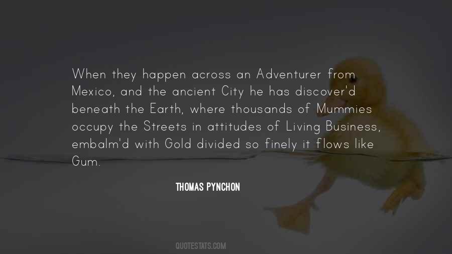 Quotes About City Streets #877476