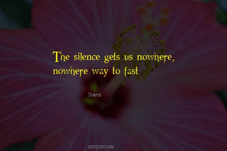 The Silence Quotes #1287470