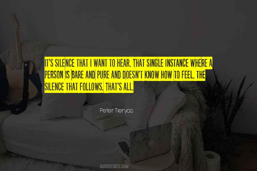 The Silence Quotes #1324698