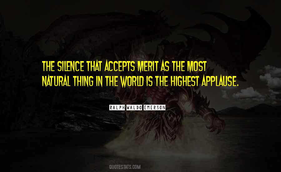 The Silence Quotes #1384516