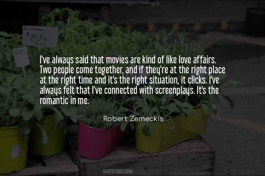 Quotes About Romantic Movies #858943