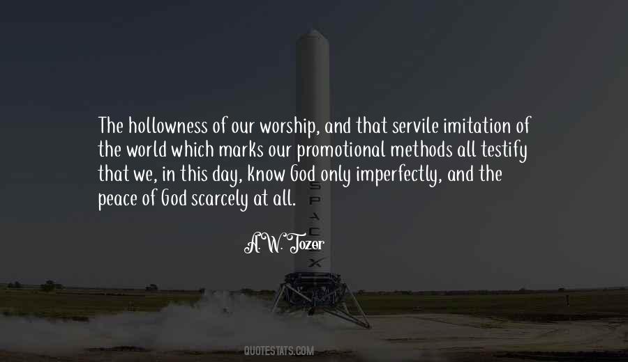 Quotes About Tozer Worship #1787201