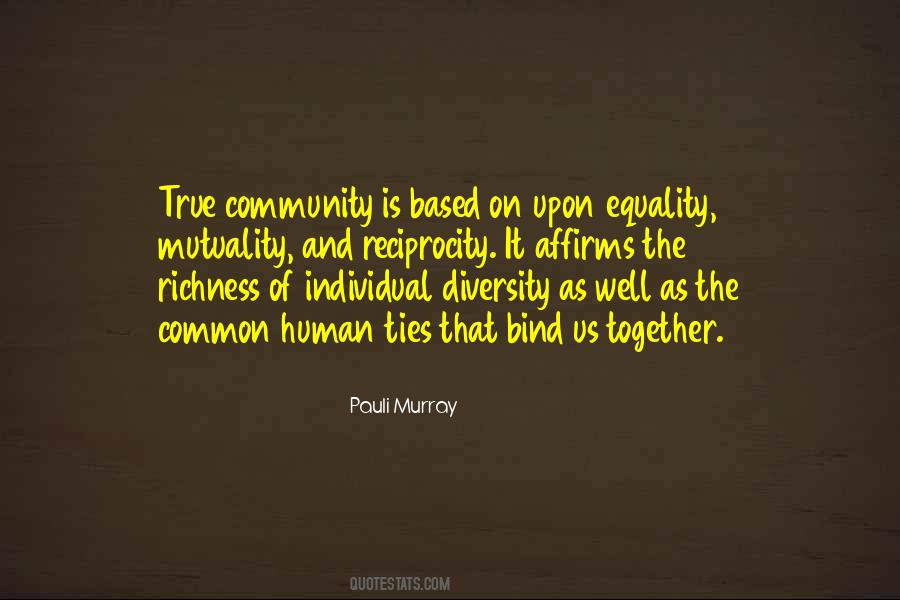 Quotes About Diversity And Equality #227395