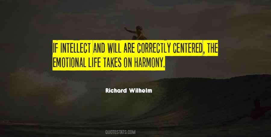 Quotes About Harmony #1606283