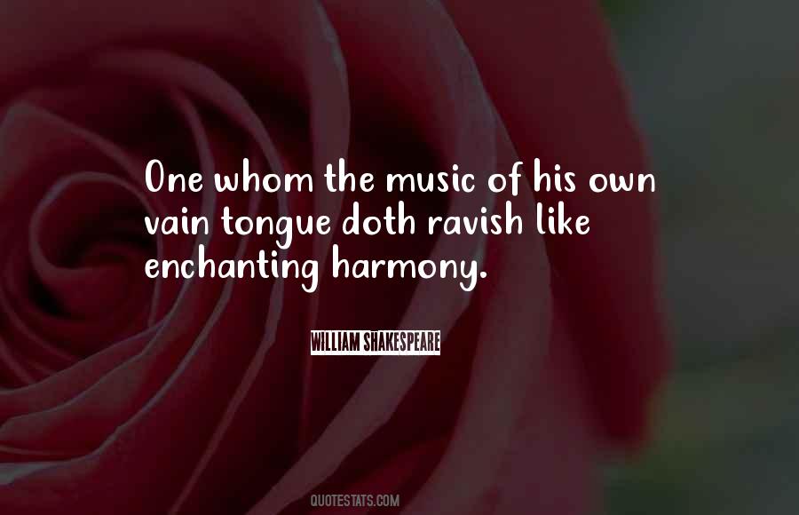 Quotes About Harmony #1630458