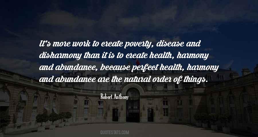 Quotes About Harmony #1698072