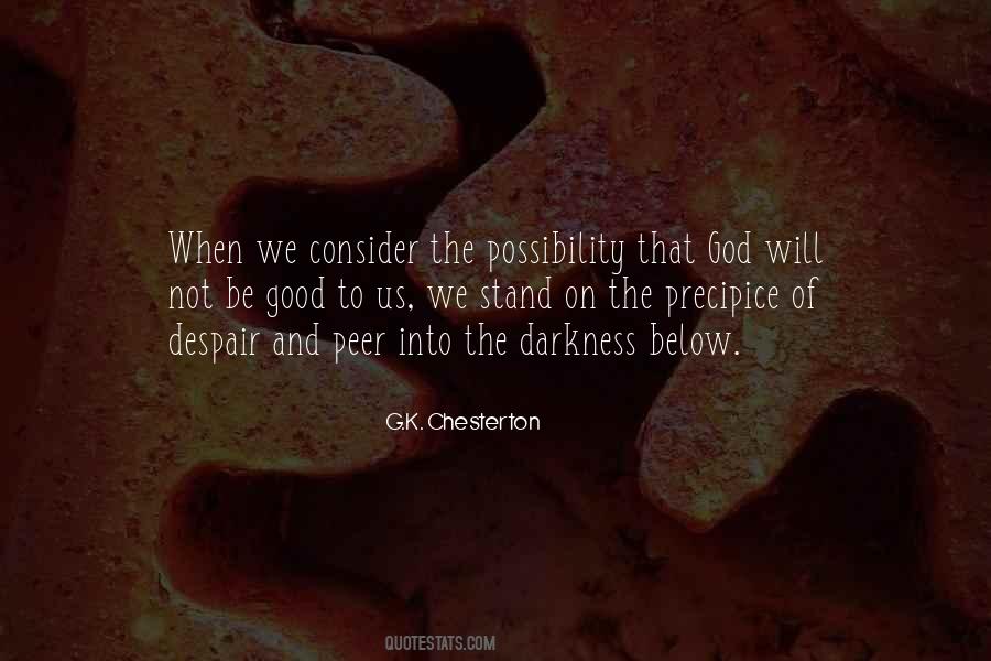 Good Of God Quotes #29027