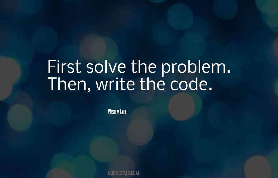 Programming Code Quotes #1465509