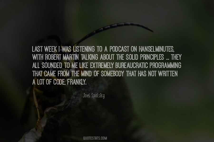 Programming Code Quotes #948425