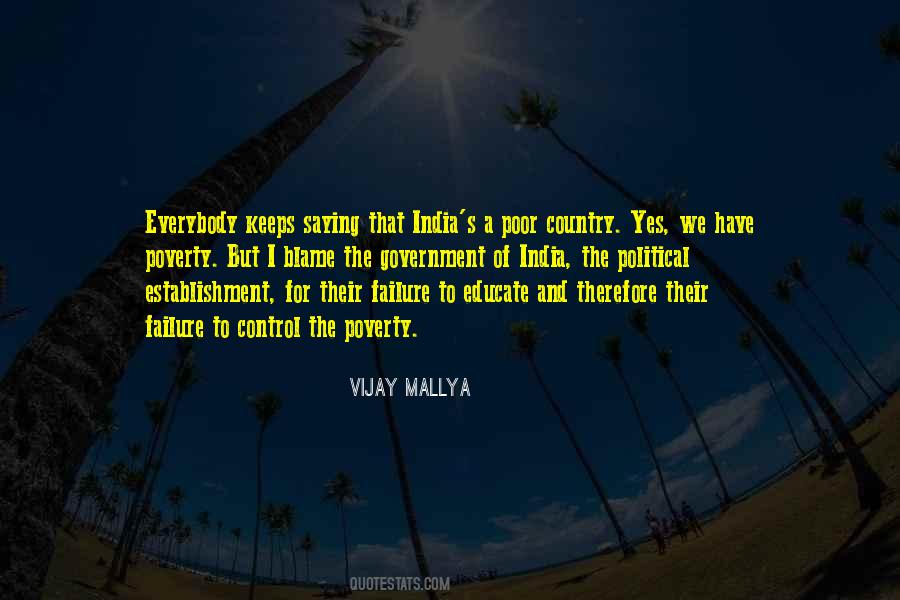 Failure Of Government Quotes #1227775