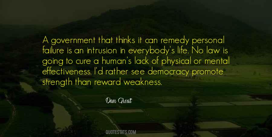 Failure Of Government Quotes #1415231