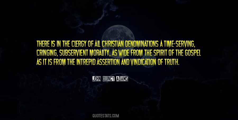 Quotes About Denominations #1523386