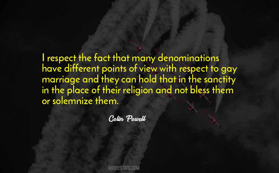 Quotes About Denominations #186442