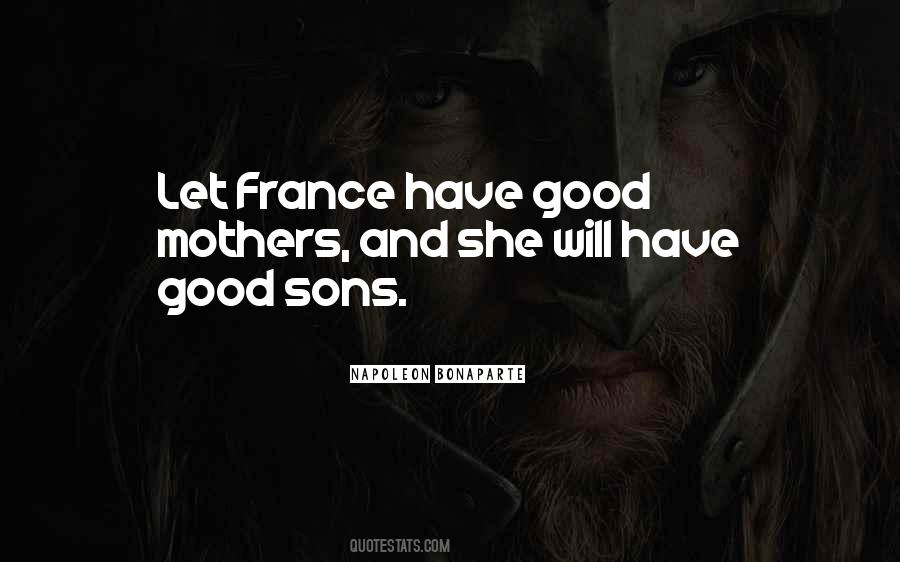 Quotes About Sons And Mothers #1026138