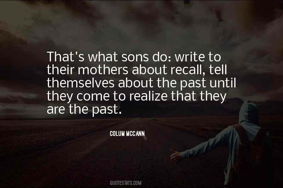 Quotes About Sons And Mothers #1293062