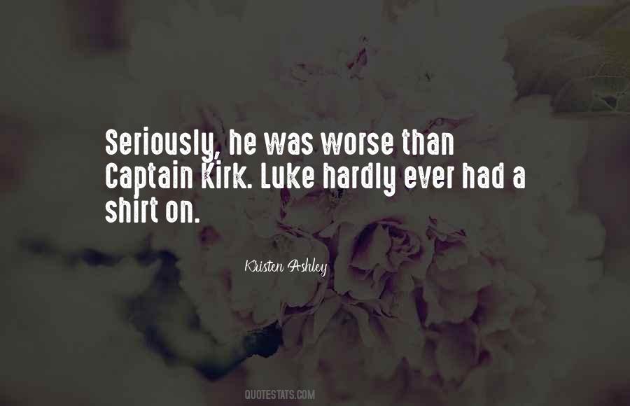 Quotes About Kirk #1123104