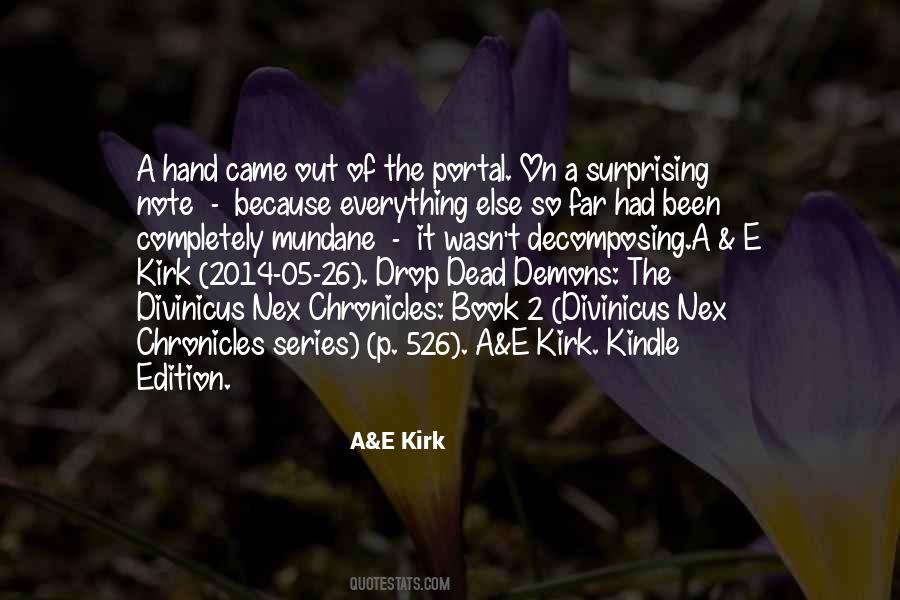 Quotes About Kirk #347466