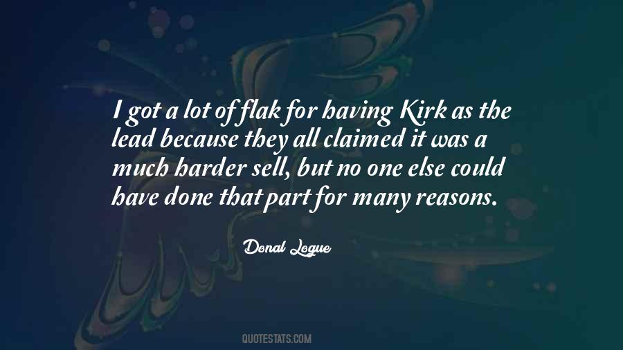 Quotes About Kirk #971600