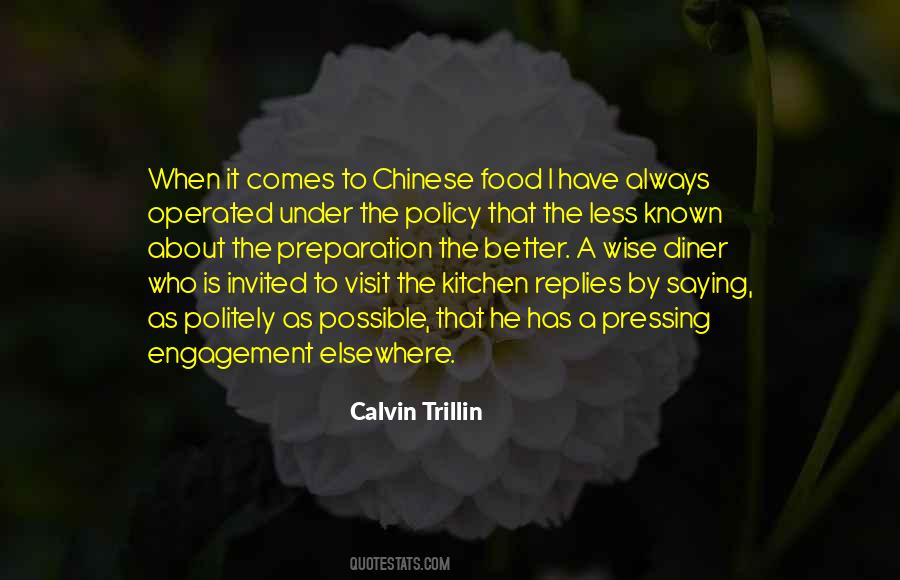Quotes About Chinese Food #1723018