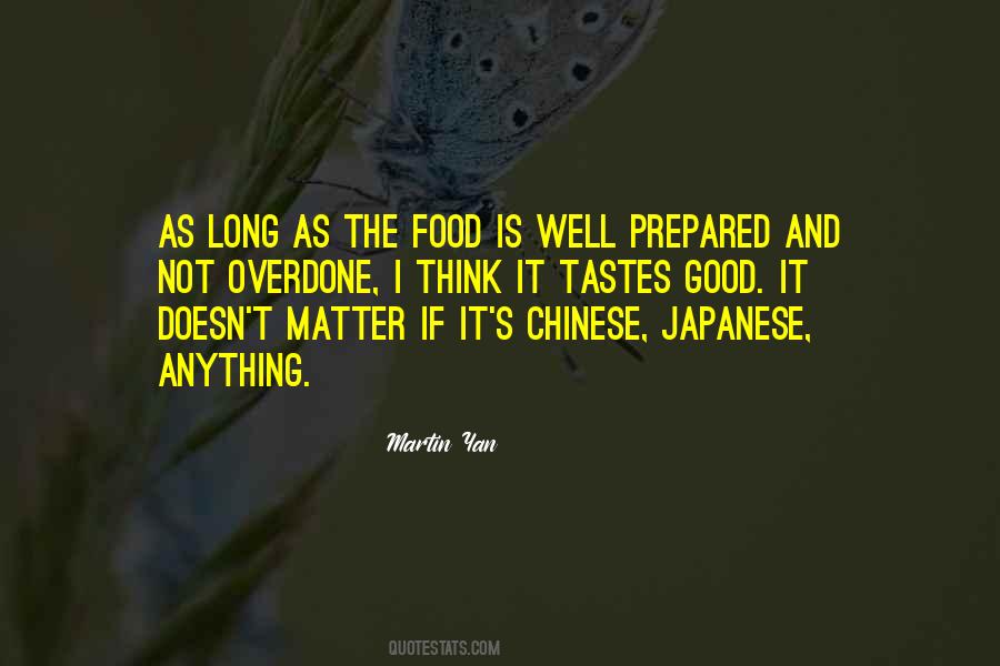 Quotes About Chinese Food #36166