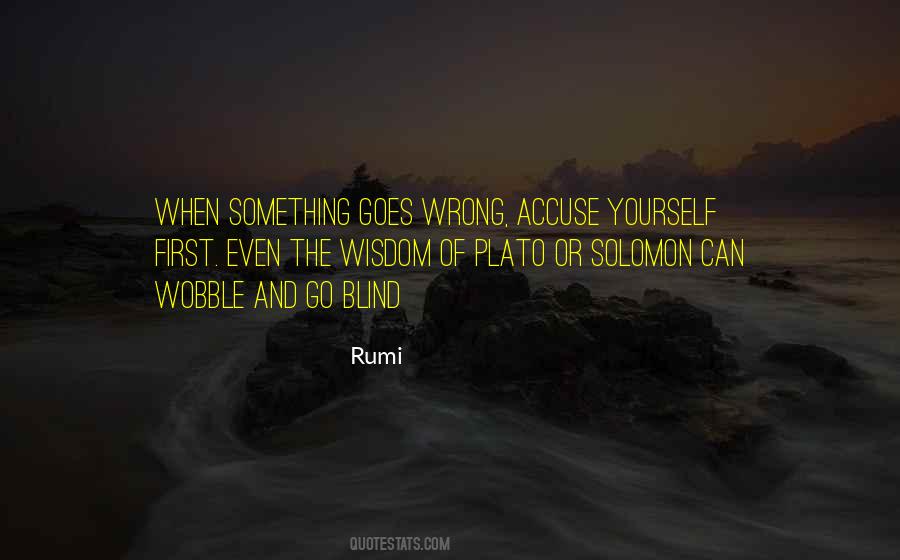 Quotes About When Something Goes Wrong #83029