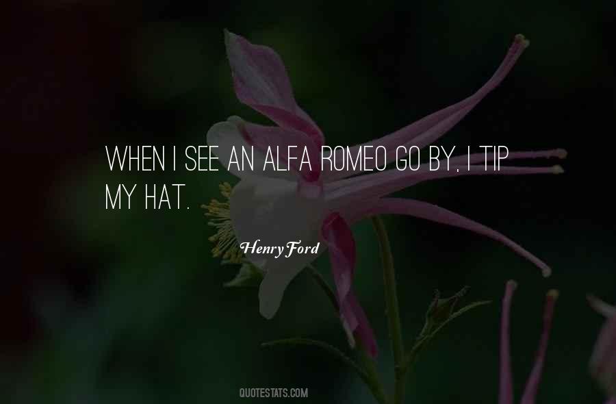 Quotes About Alfa Romeo #1383839
