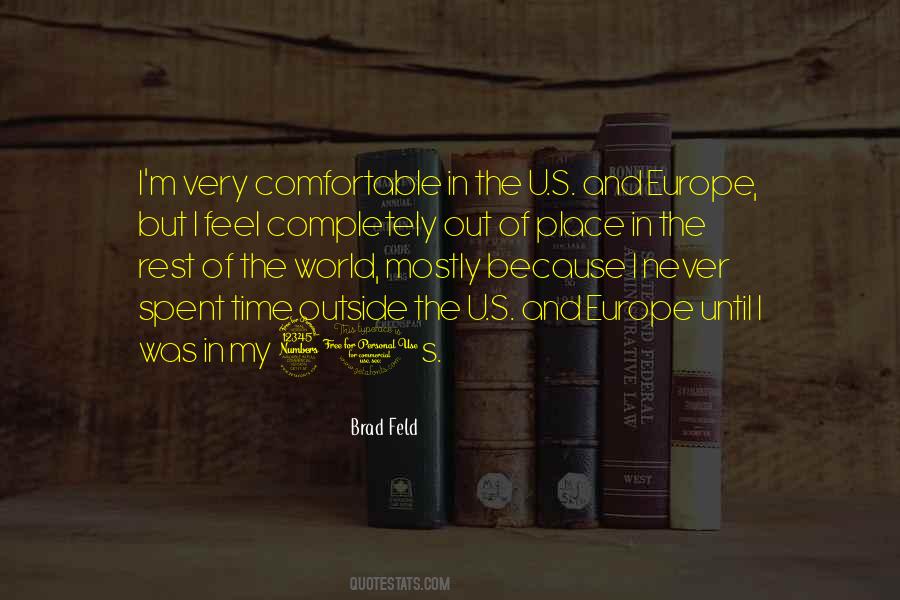 Quotes About Out Of Place #1370868