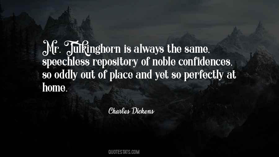 Quotes About Out Of Place #1775861