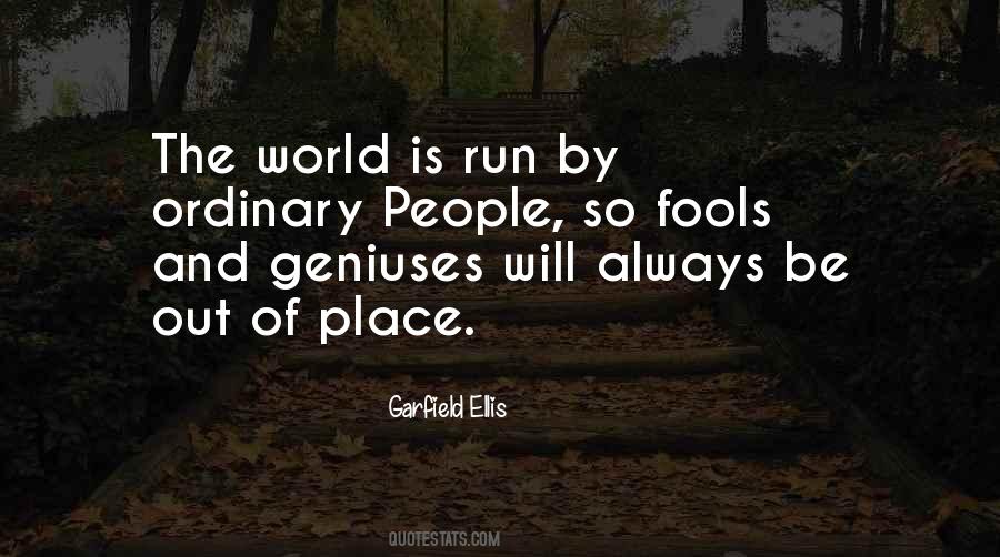 Quotes About Out Of Place #262049