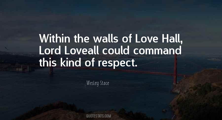 Quotes About Respect And Love #126447