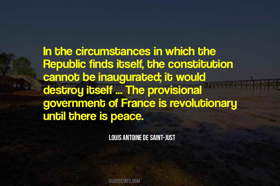 Quotes About The Provisional Government #1363289