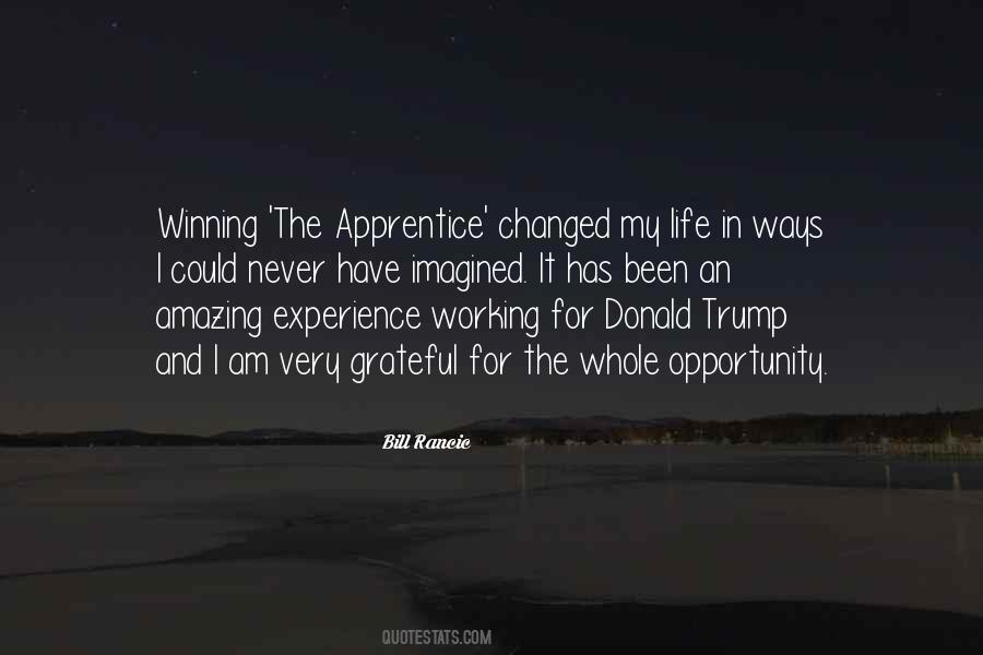 The Apprentice Quotes #1207819
