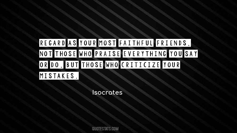 Quotes About Faithful Friends #1690987