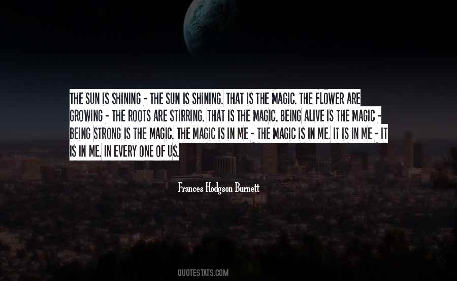 Being In The Sun Quotes #329021