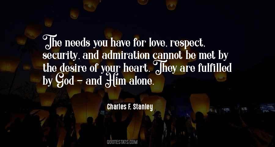 Love And Security Quotes #1145662