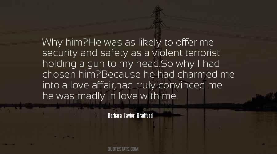 Love And Security Quotes #1185968