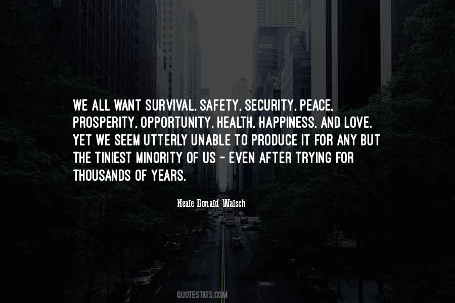 Love And Security Quotes #1269014