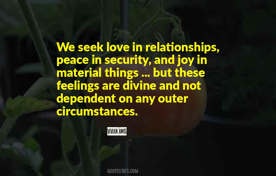 Love And Security Quotes #1464321