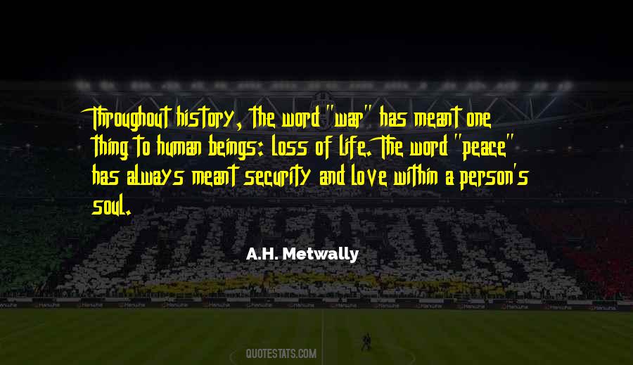 Love And Security Quotes #1578537