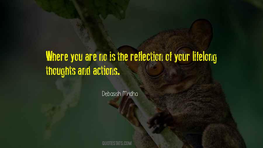 Quotes About Thoughts And Actions #1636544
