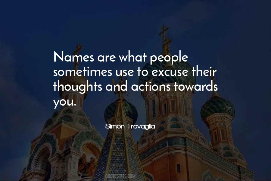 Quotes About Thoughts And Actions #1698941