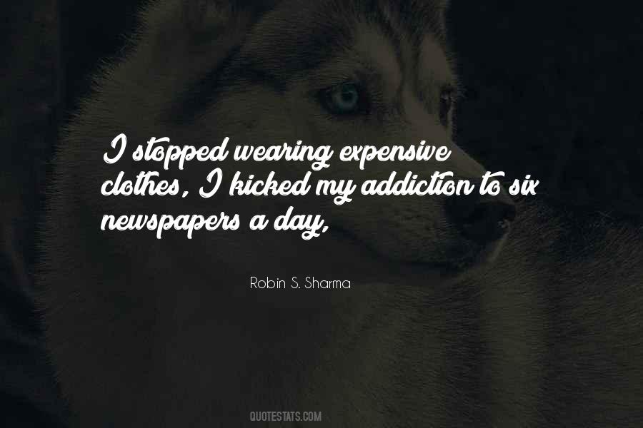 Quotes About Expensive Clothes #10293