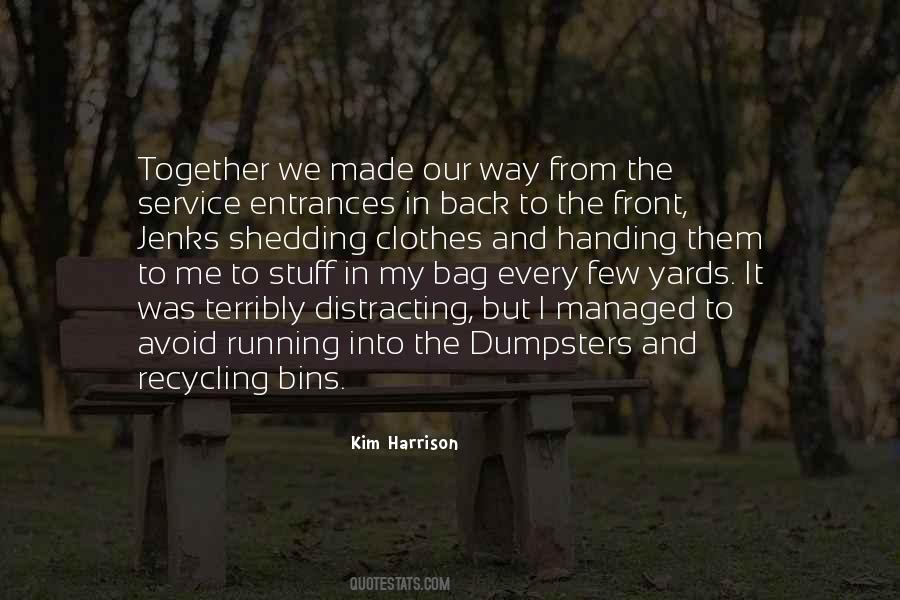 Quotes About Bins #638796