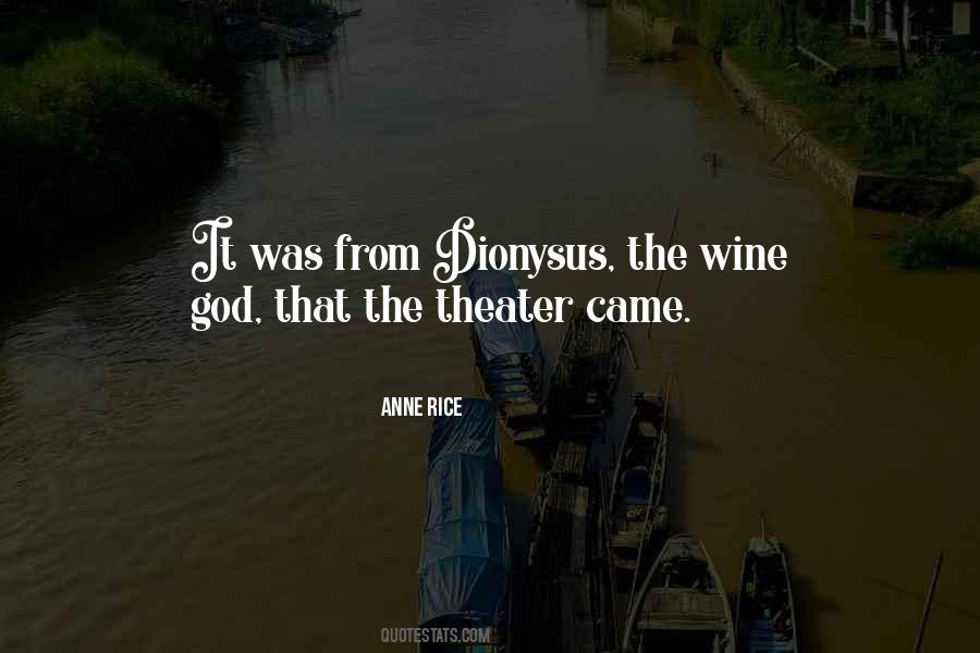 Wine God Quotes #26301
