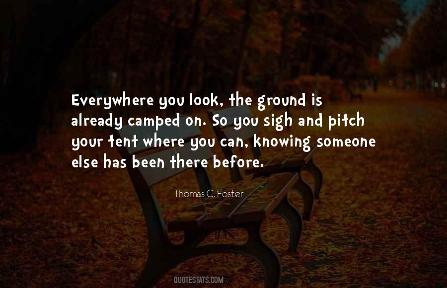 Quotes About Knowing Where You've Been #975027