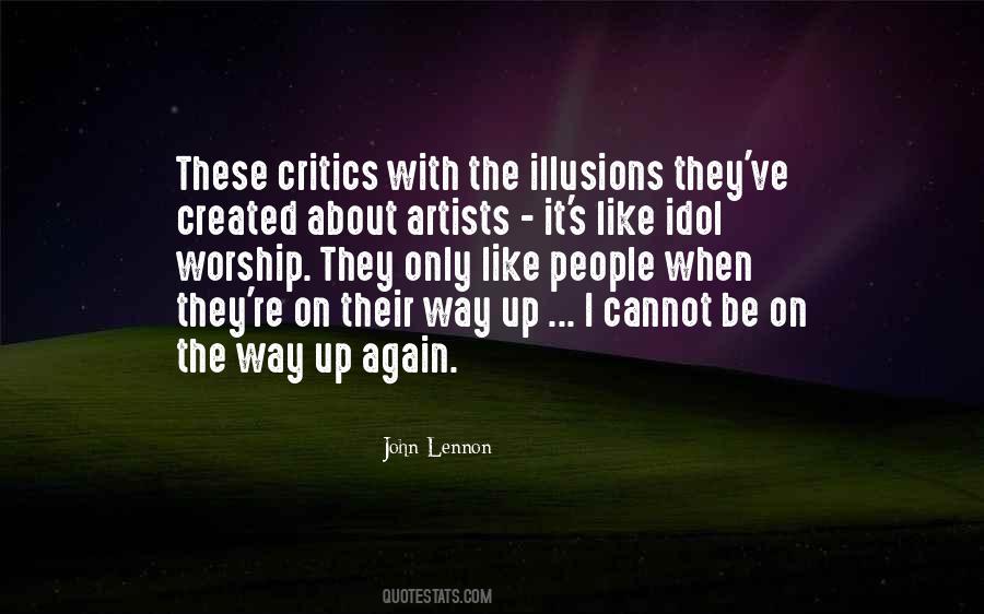 Quotes About Artists And Critics #1497823