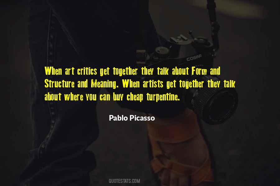 Quotes About Artists And Critics #1588480