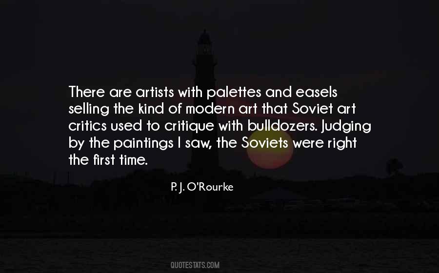 Quotes About Artists And Critics #745175