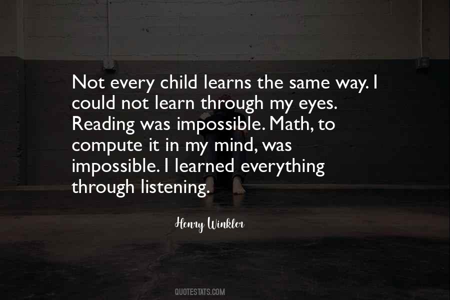 Quotes About Through A Child's Eyes #1608292