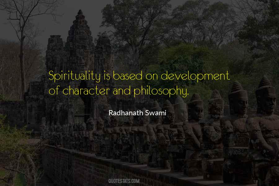 Quotes About Development Of Character #1584371